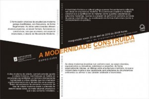 a Modernidad Construida. Arquitectura Galega 1930-1970