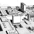 Perspectiva del Centro Cívico | laformamodernaenlatinoamerica.blogspot.com.es