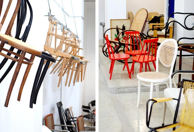 Conjunto de sillas | Fotografía: Adrián Ferreiro