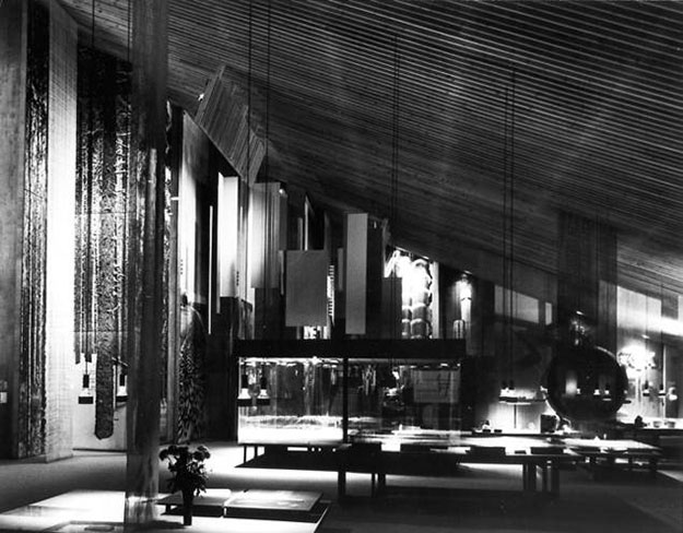 Pabellón finlandés de la Expo de Bruselas de 1958 , Reima Pietilä | Fuente: Fundación ICO