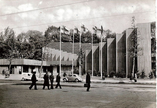 Pabellón de Finlandia para la Exposición Internacional de Bruselas de 1958 (1956-58)