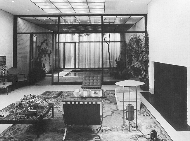 Entre medianeras-Rockefeller Guest House, Philip Johnson, 1950 o3