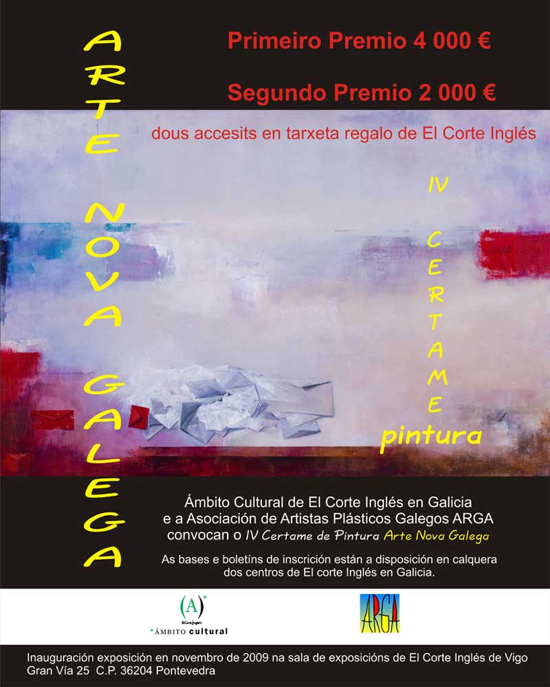 IV Certamen de Pintura Arte Nova Galega