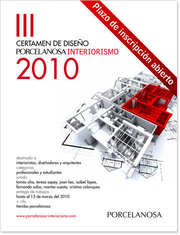 III Certamen de Diseño Porcelanosa Interiorismo