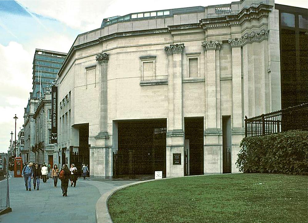 Neo-clasicismo “fake” La ampliación de la National Gallery de Londres (1991) de Robert Venturi (1925