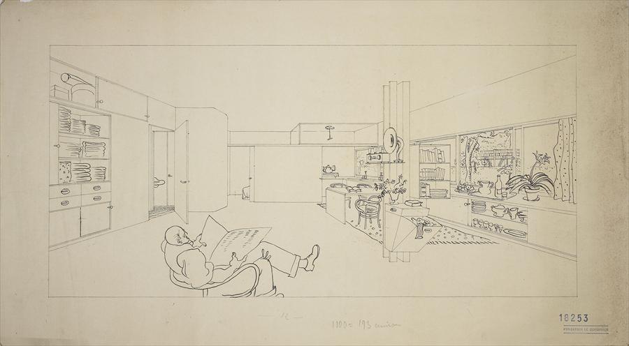 Maisons Loucheur, Le Corbusier, 1929 © FLCADAGP