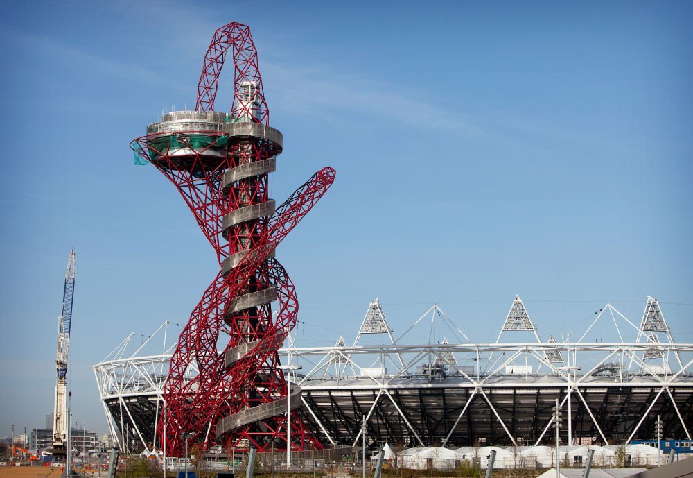 Orbit, de Anish Kapoor, para los juegos olímpicos de Londres, 2012