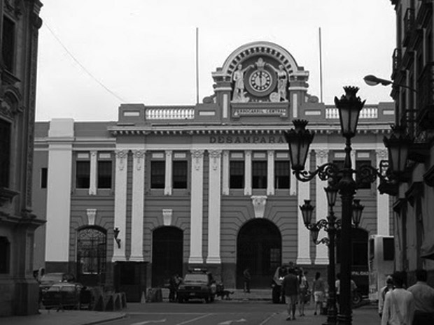 Estacíon de trenes Desamparados - Javier Marquina 1912