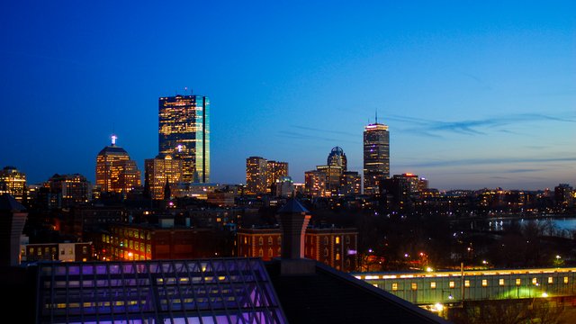 Boston Skyline Timelaspe
