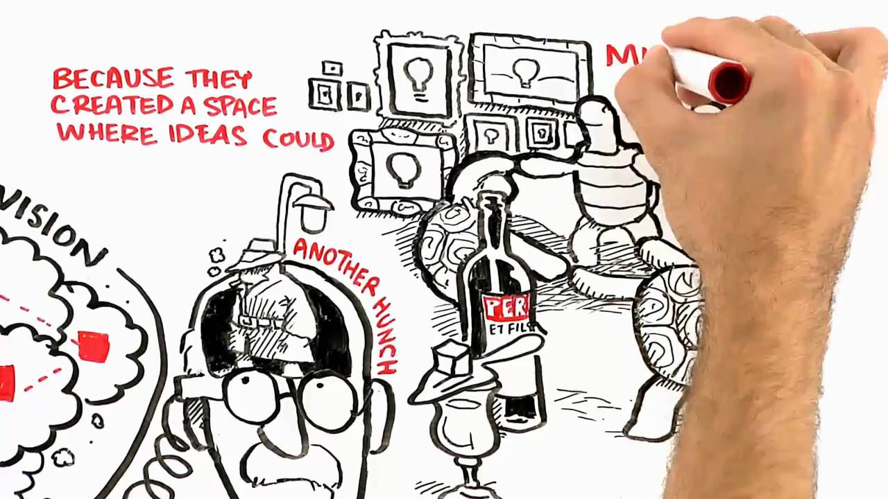 ¿De dónde vienen las buenas ideas?
