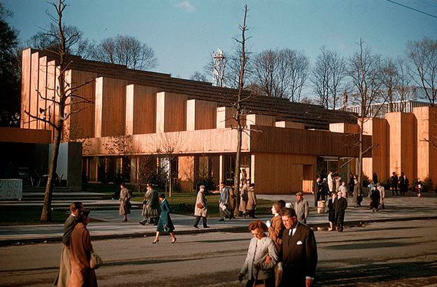 Pabellón finlandés de la Expo de Bruselas de 1958