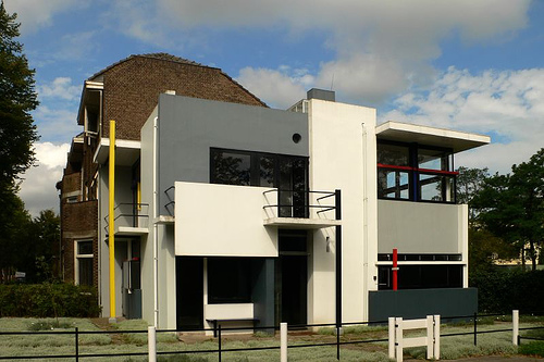 Gerrit Rietveld. Casa Schröeder en Utrecht, Países Bajos, 1924 | Fotografía: Dave Mendelsohn