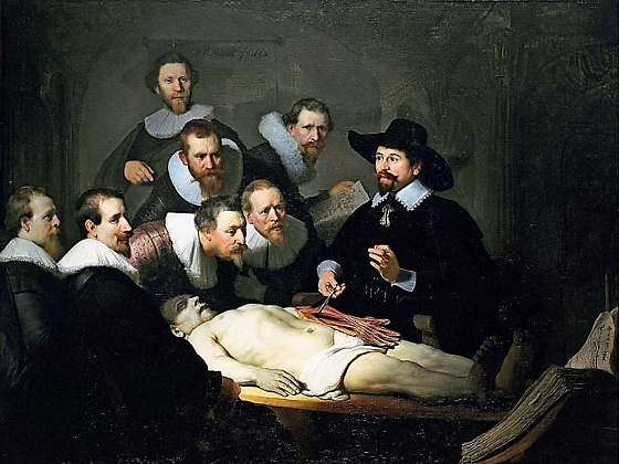Lección de Anatomía del Dr Nicolaes Tulp