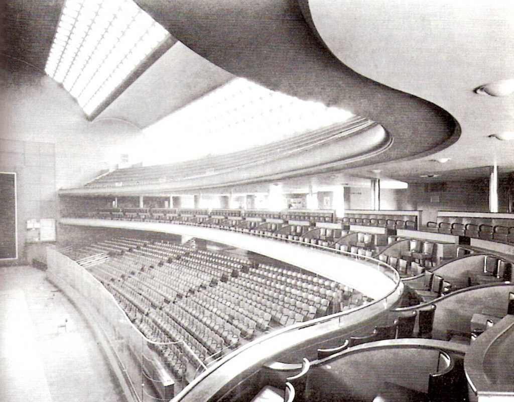 Frontón Recoletos. Ing E. Torroja, año 1935. (Irremediablemente herido por bombas en la Guerra Civil) | Fuente: Urban Idade