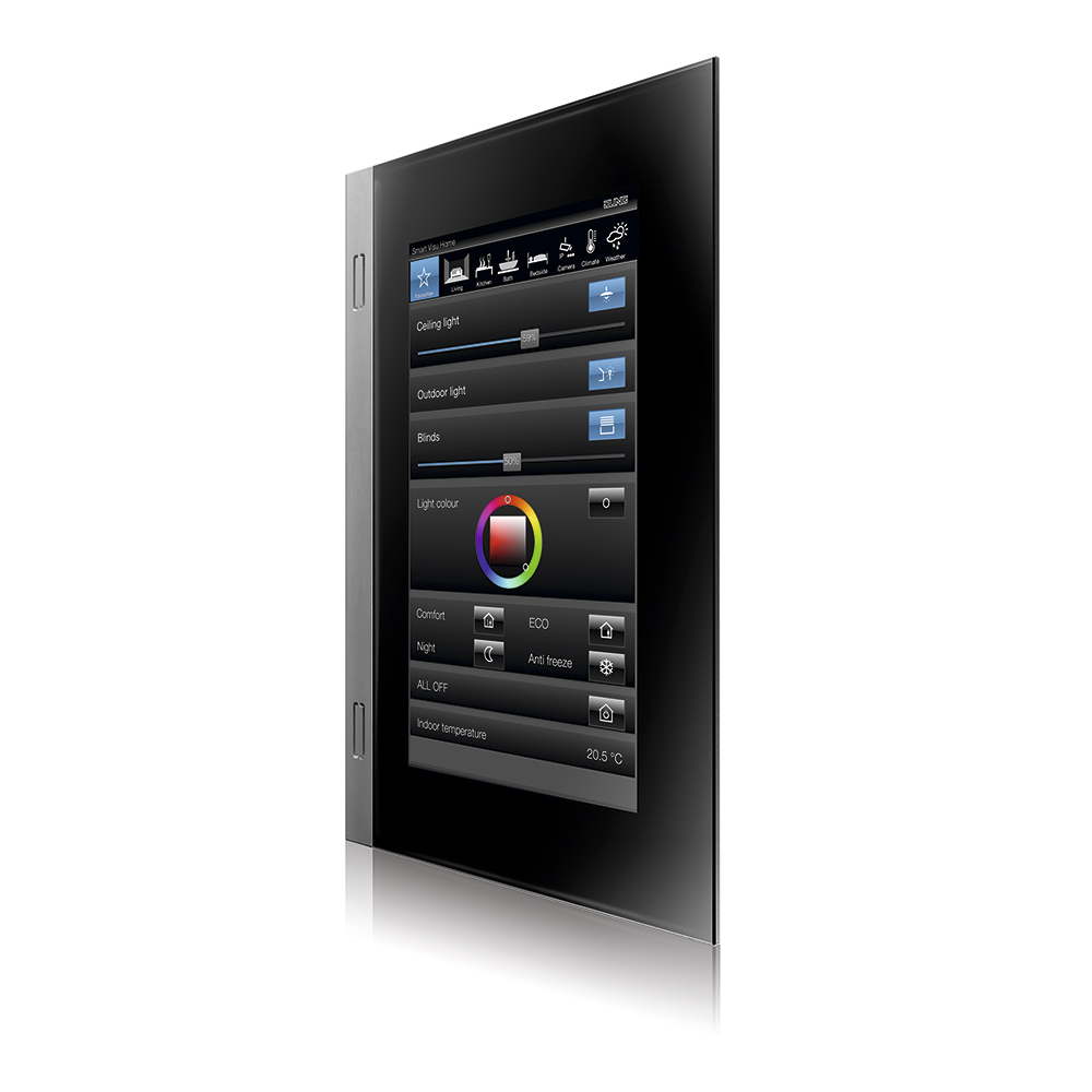 panel de control inteligente Smart Control 7” de Jung o3