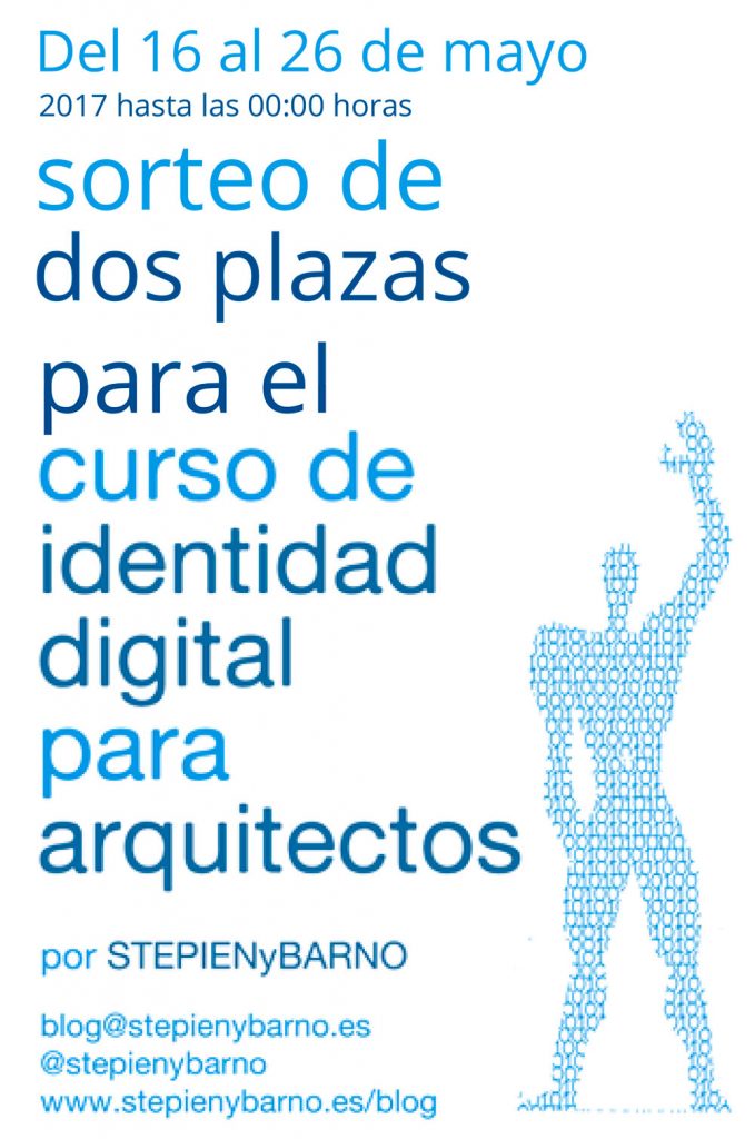 sorteo de 2 plazas para 7º Curso online de Identidad Digital para arquitectos