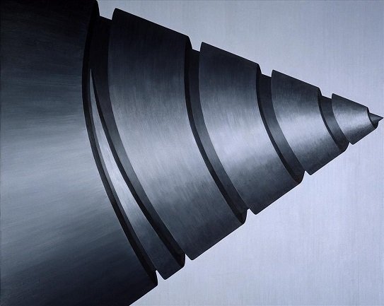 Lee Lozano. Ream, 1963. Óleo sobre lienzo. Blanton Museum of Art. University of Texas, Austin. Donación de Mary y James A. Michener, 1968