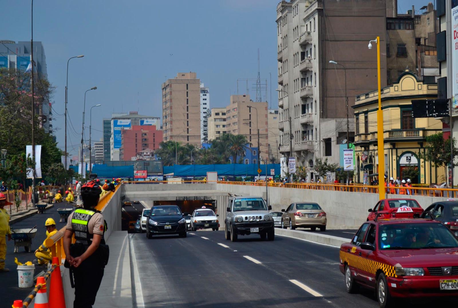 "Baipases" de la Av. 28 de Julio | Fuente: andina.com.pe