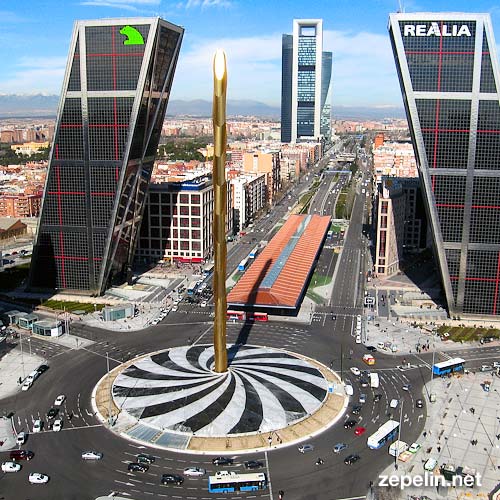 Obelisco Plaza de Castilla
