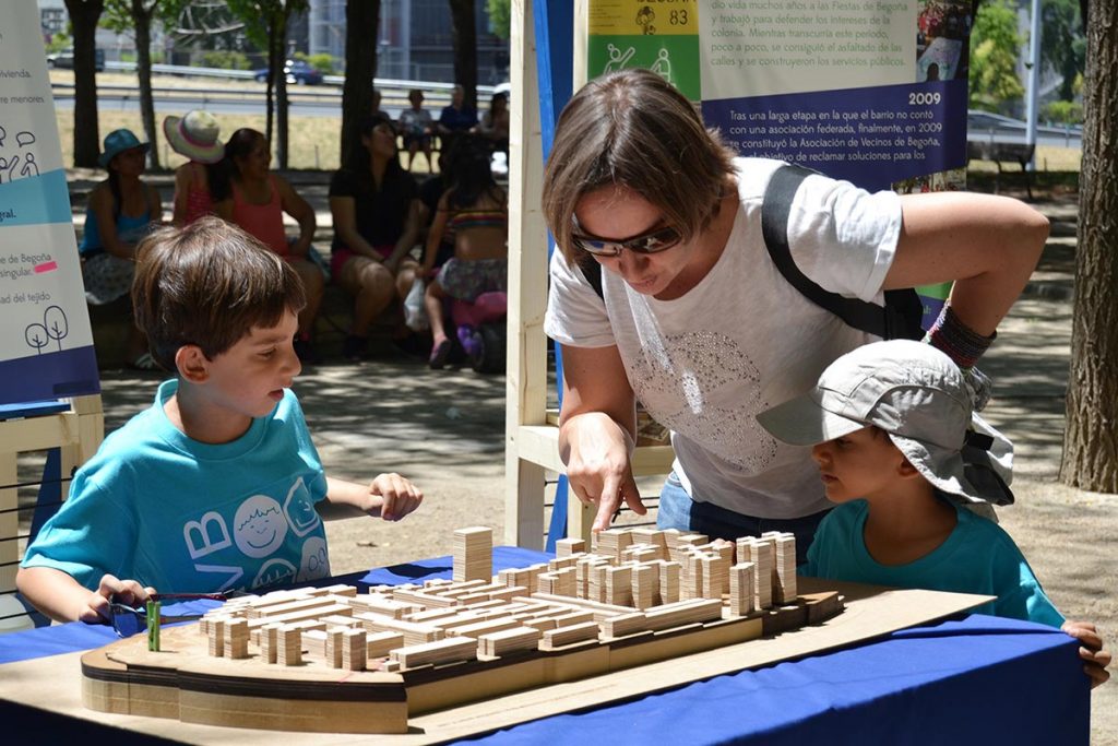Maqueta Virgen Begon participación ciudadana