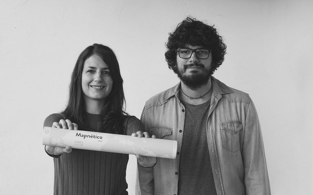 Marina Díaz y Daniel Natoli, arquitectos y diseñadores de Mapnético