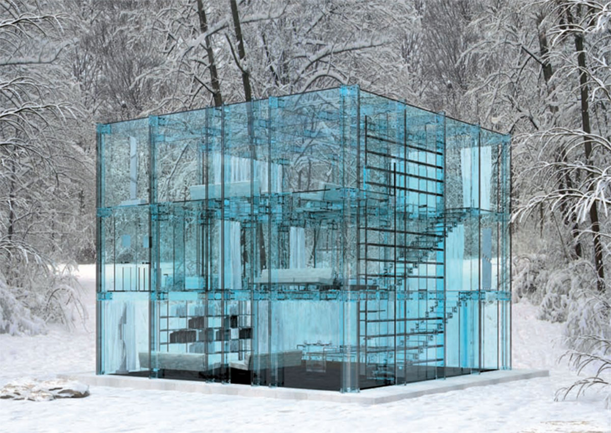 La Glass House, Carlo Santambrogio | Fuente: revistaexclama.com 