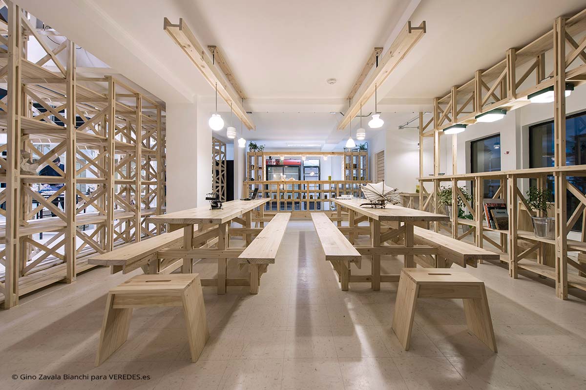 Fabricación de Mobiliario para Café  Arquitectura y muebles - Grupo  Espacios