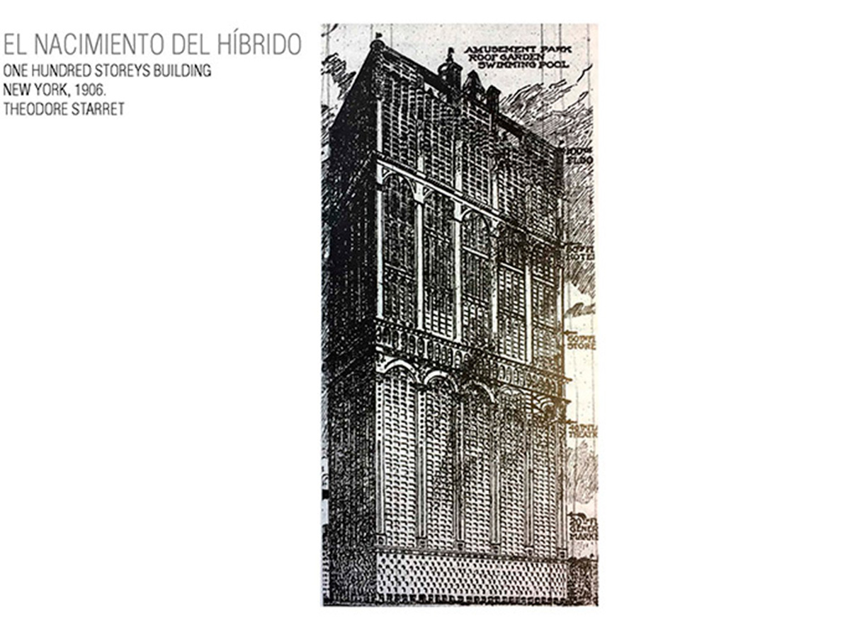 100 storeys building. Theodore Starrett