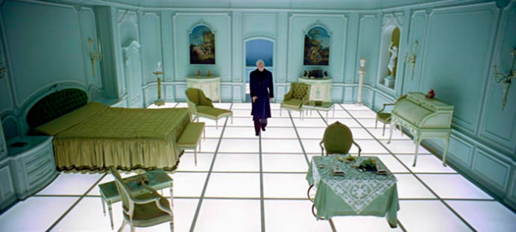 La espectacular habitación de las secuencias finales de ´2001: una odisea del espacio´. L. O