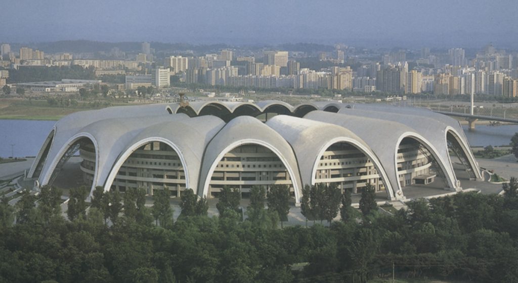 XIII Festival Mundial de la Juventud y los Estudiantes: Estadio Primero de Mayo en la isla Rungna, Pyongyang