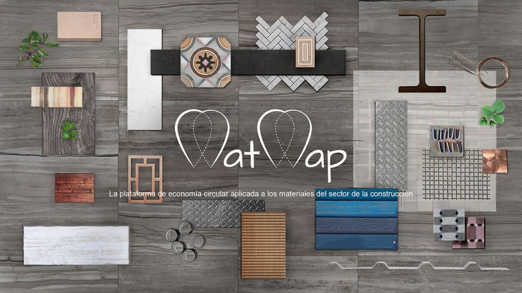 Tipos de materiales comercializados por la plataforma MatMap