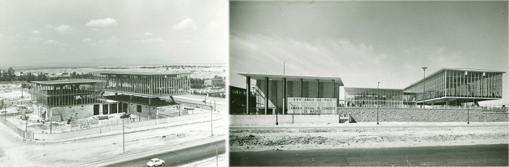 Montaje en España. Procedencia: Archivo de la Cámara de Comercio de Madrid.
