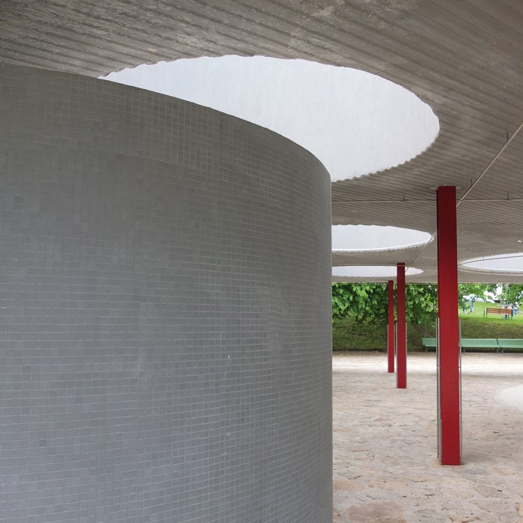 Espacio público en los Tilos. Teo. Eduardo Cruz. 2018.