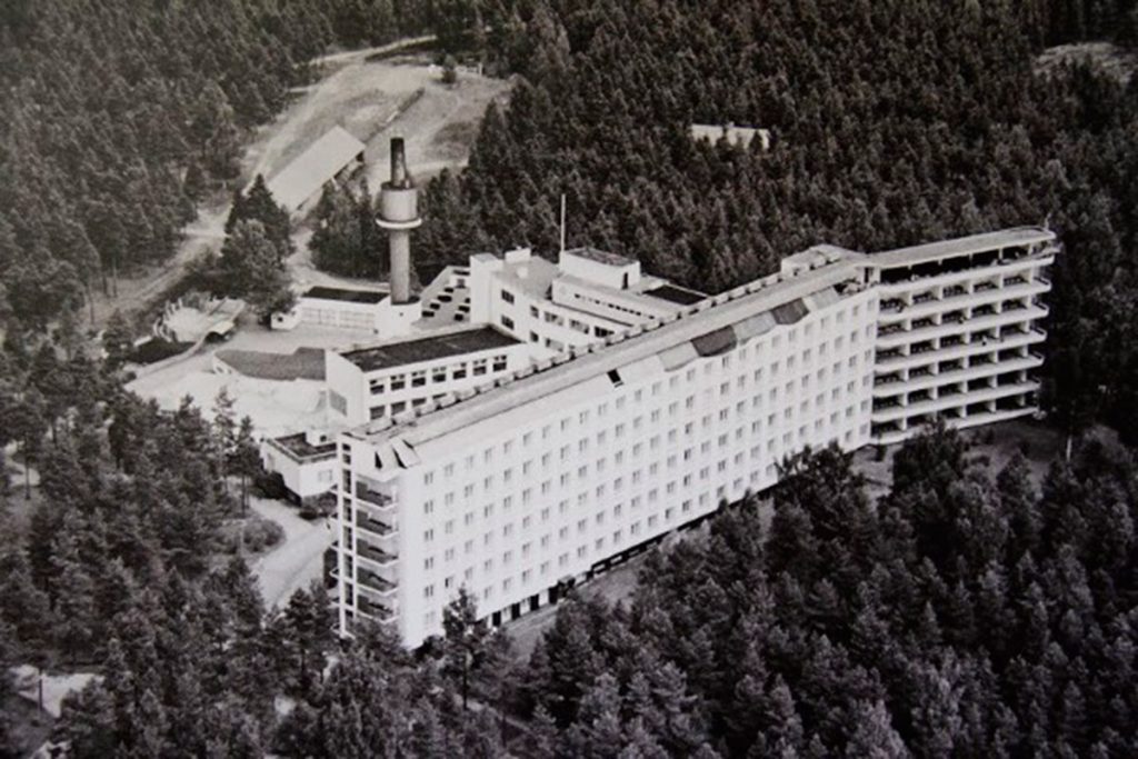 Sanatorio de Paimio, diseñado por Alvar Aalto en 1929