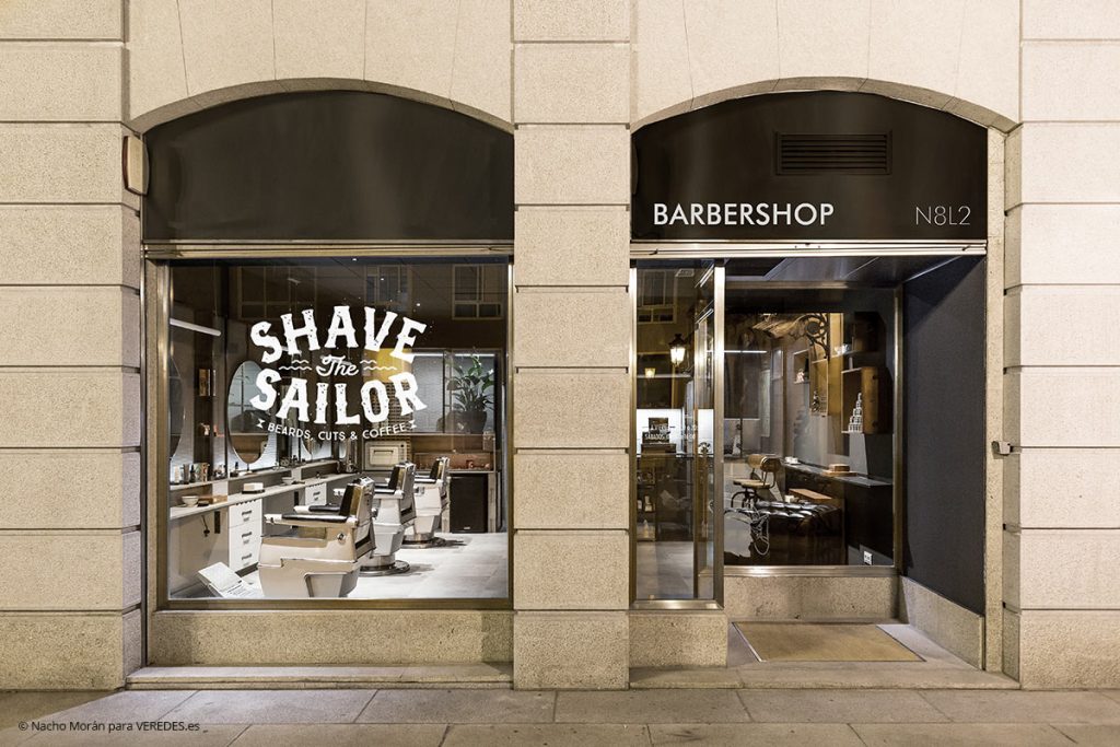 Shave the Sailor. Barbeshop N8L2 V&Ba estudio o7 Exto1