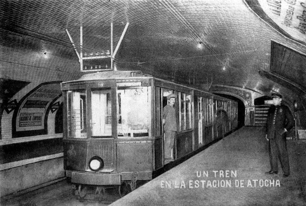 Estación de Atocha. Colección César Mohedas