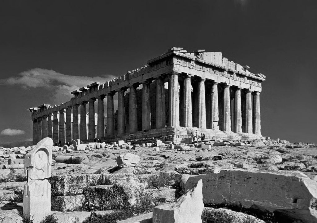Partenón, Atenas, Grecia. Fotografiado en 1978 | Fuente: wikiepedia.org