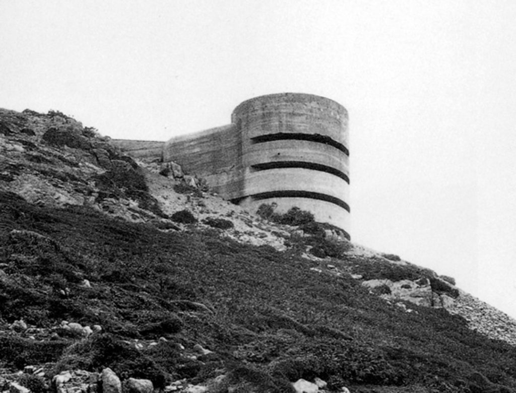 Búnker del muro atlántico | Fotografía: Paul Virilio, Bunker Archéologie, 1975.