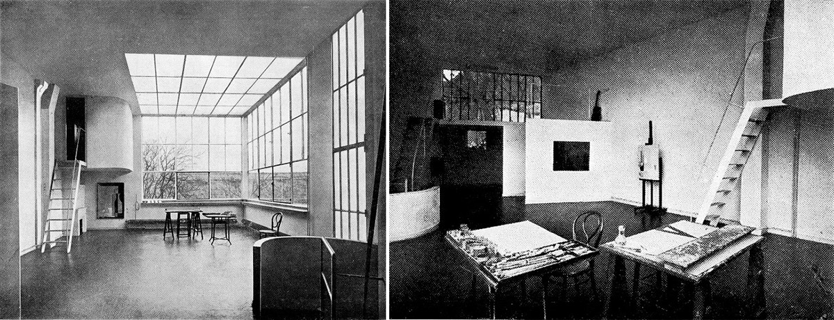Atelier de la casa del pintor Amádée Ozenfant