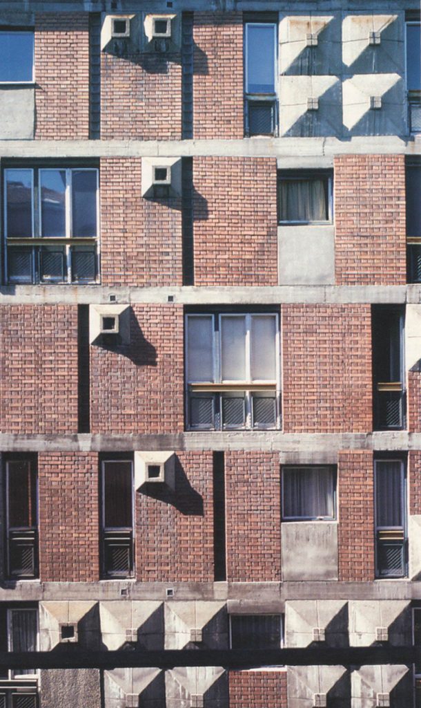 Viviendas en Belgrado, Mihajlo Mitrović arq. 1964. Foto: M. Perovic.