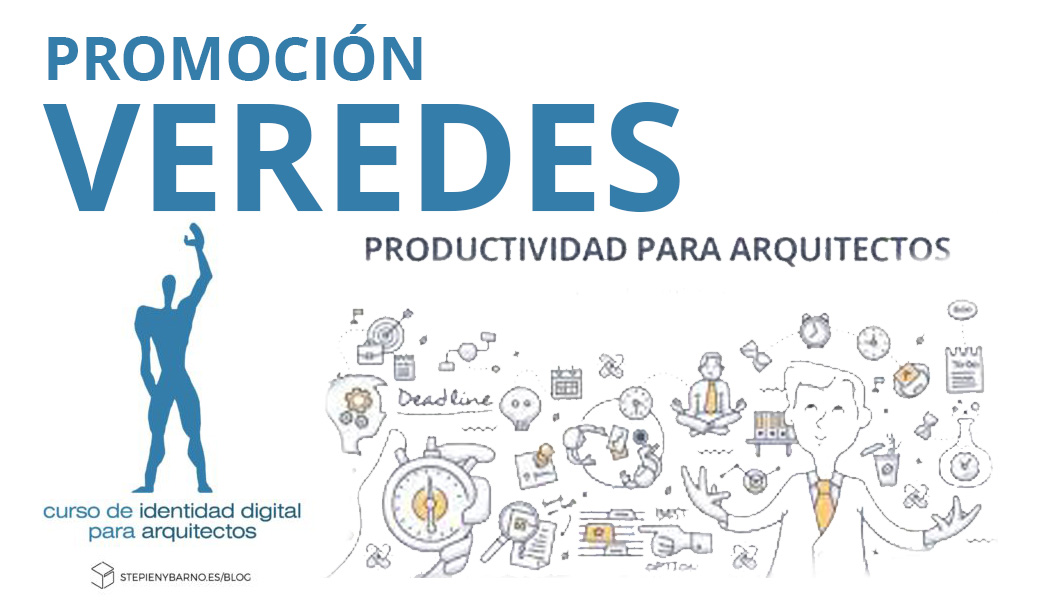 Promoción Veredes para los cursos on line de identidad digital y de productividad de Stepienybarno