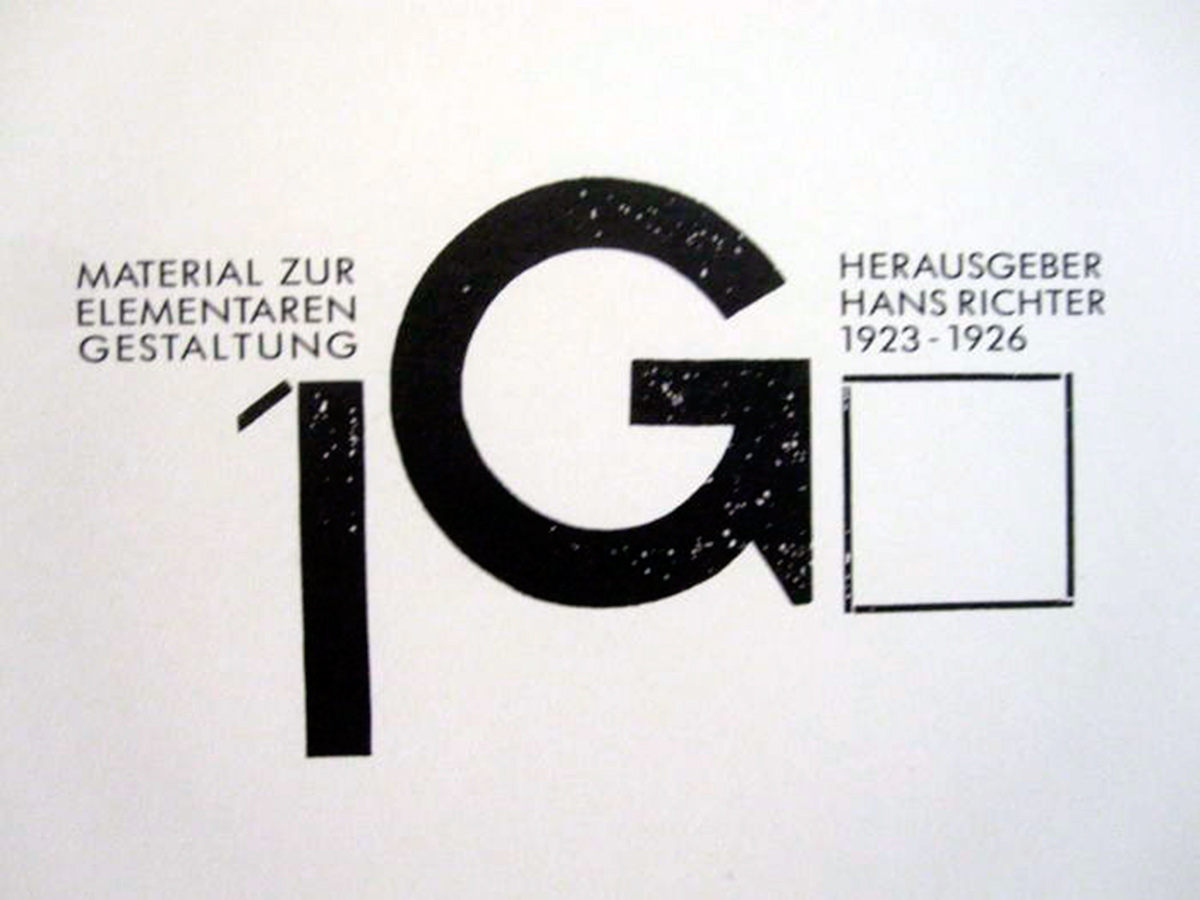 Colección completa de la revista G: Material zur elementaren Gestaltung