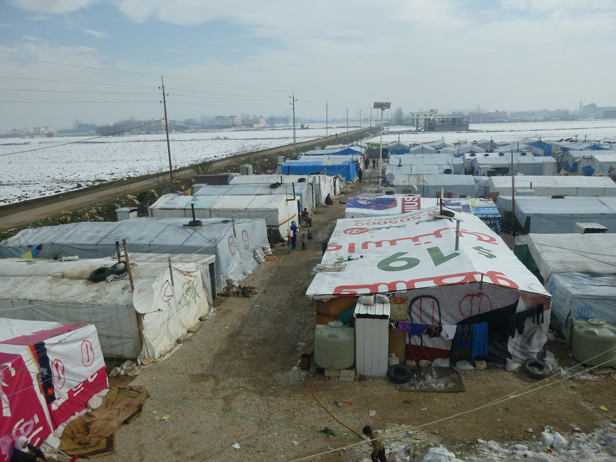 Un urbanismo de emergencia | Ignacio Grávalos – Patrizia Di Monte. Disposición del campamento de refugiados de Tilyani. | Fotografía: © Patrizia Di Monte