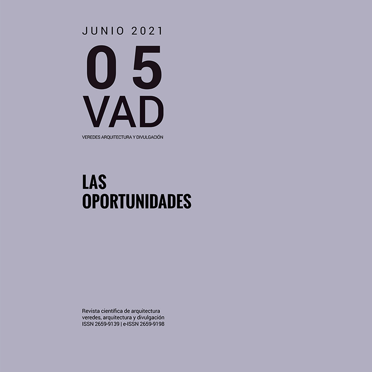 VAD 05. Las oportunidades