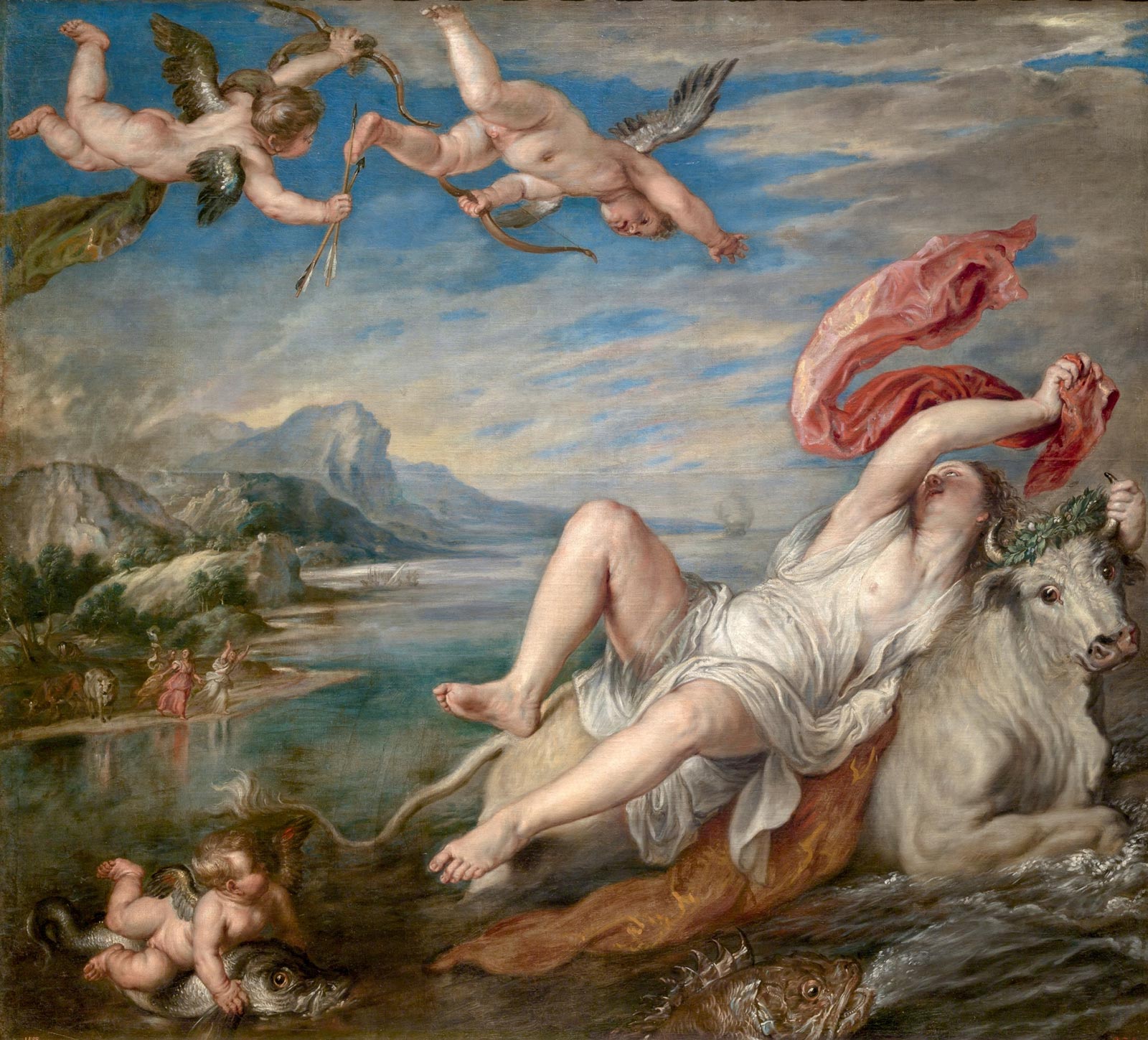 Asuntos en serie IV Del mito a la historia Antonio S. Río Vázquez Pedro Pablo Rubens «El rapto de Europa» (1629)