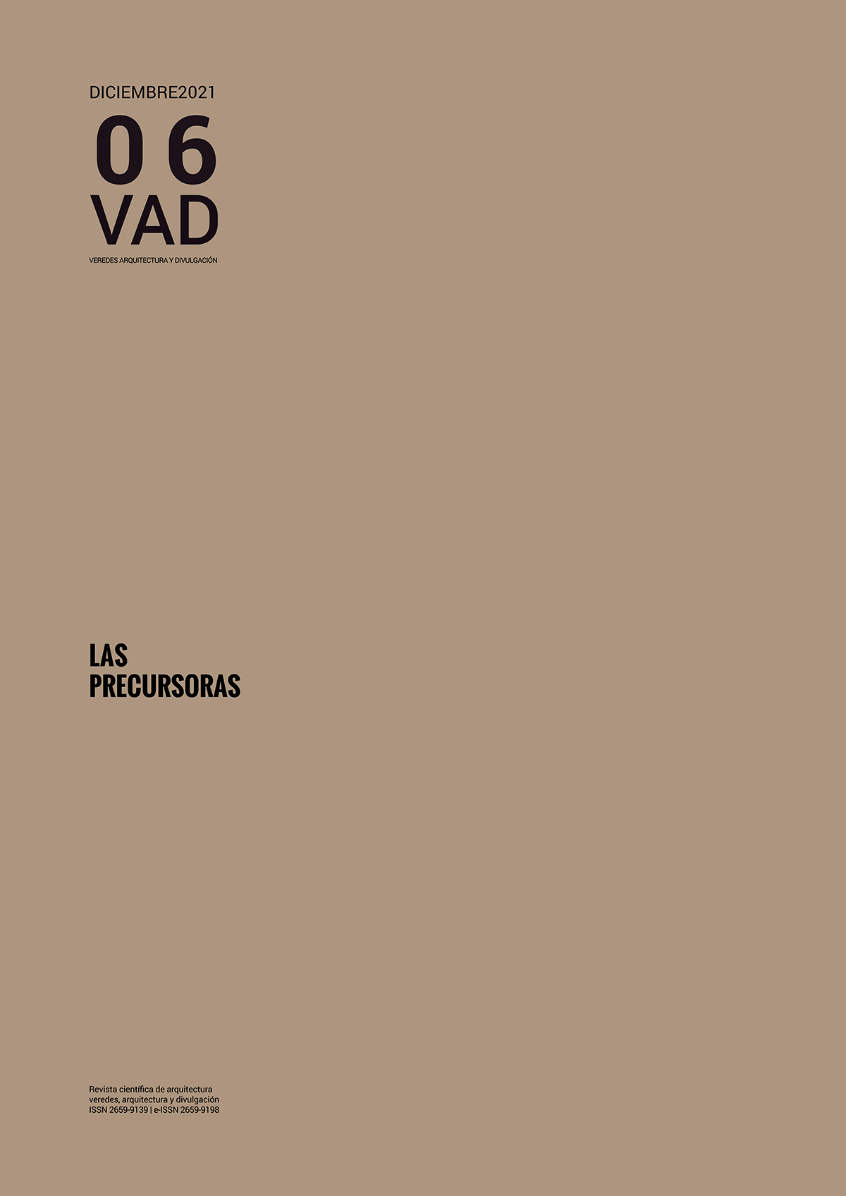 VAD 06. Las precursoras