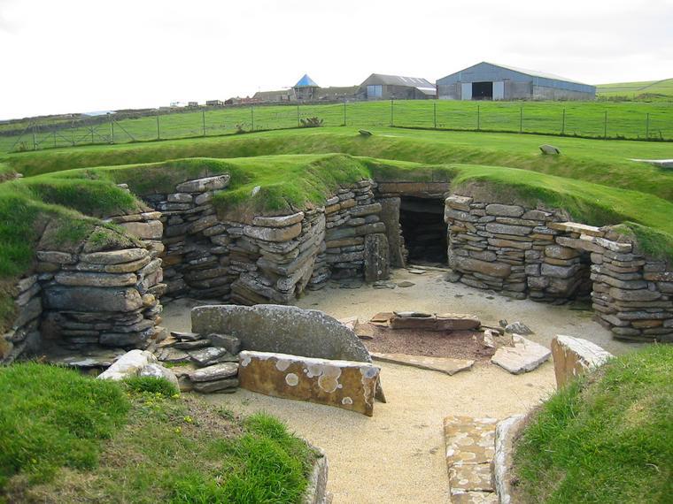Arte, ciudad y sociedad Stepienybarno Skara Brae La aldea neolítica mejor conservada de nuestros días _ patrimonio de la humanidad. Año 3.100 a.c – 2.500 a.c