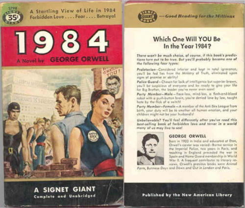 1984, novela escrita por George Orwell en 1948 (2)