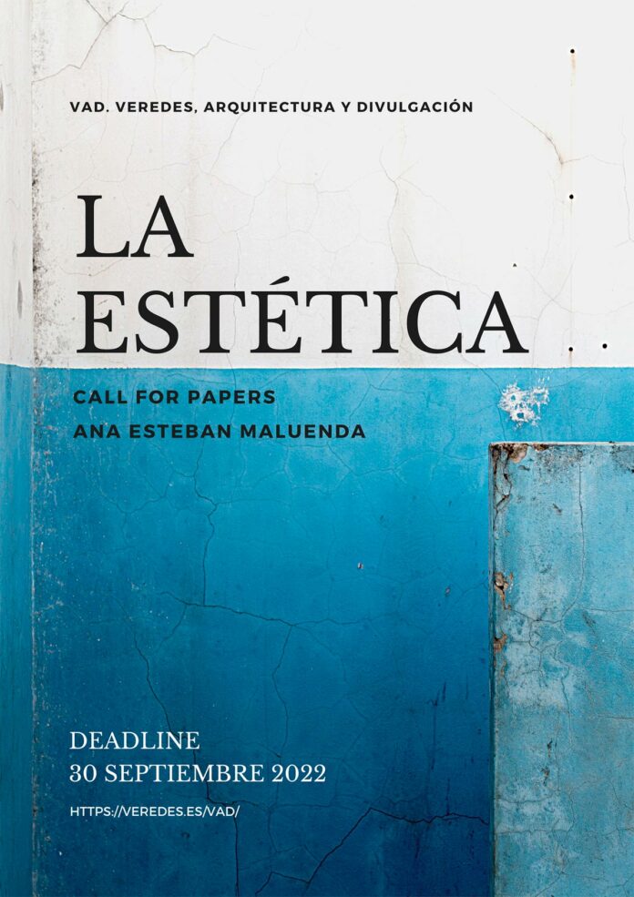 Call for Papers. VAD 08. La estética