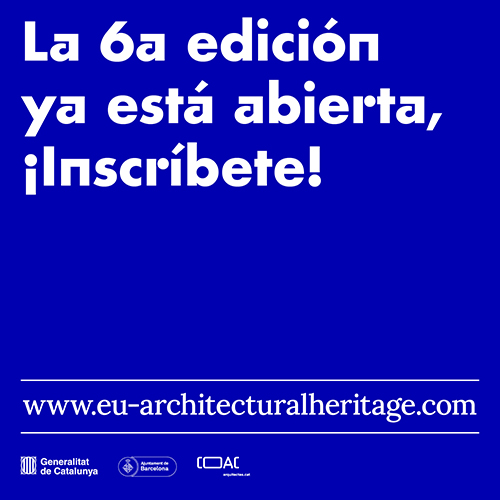 6ª Edición Premio Europeo AHI (Architectural Heritage Intervention)